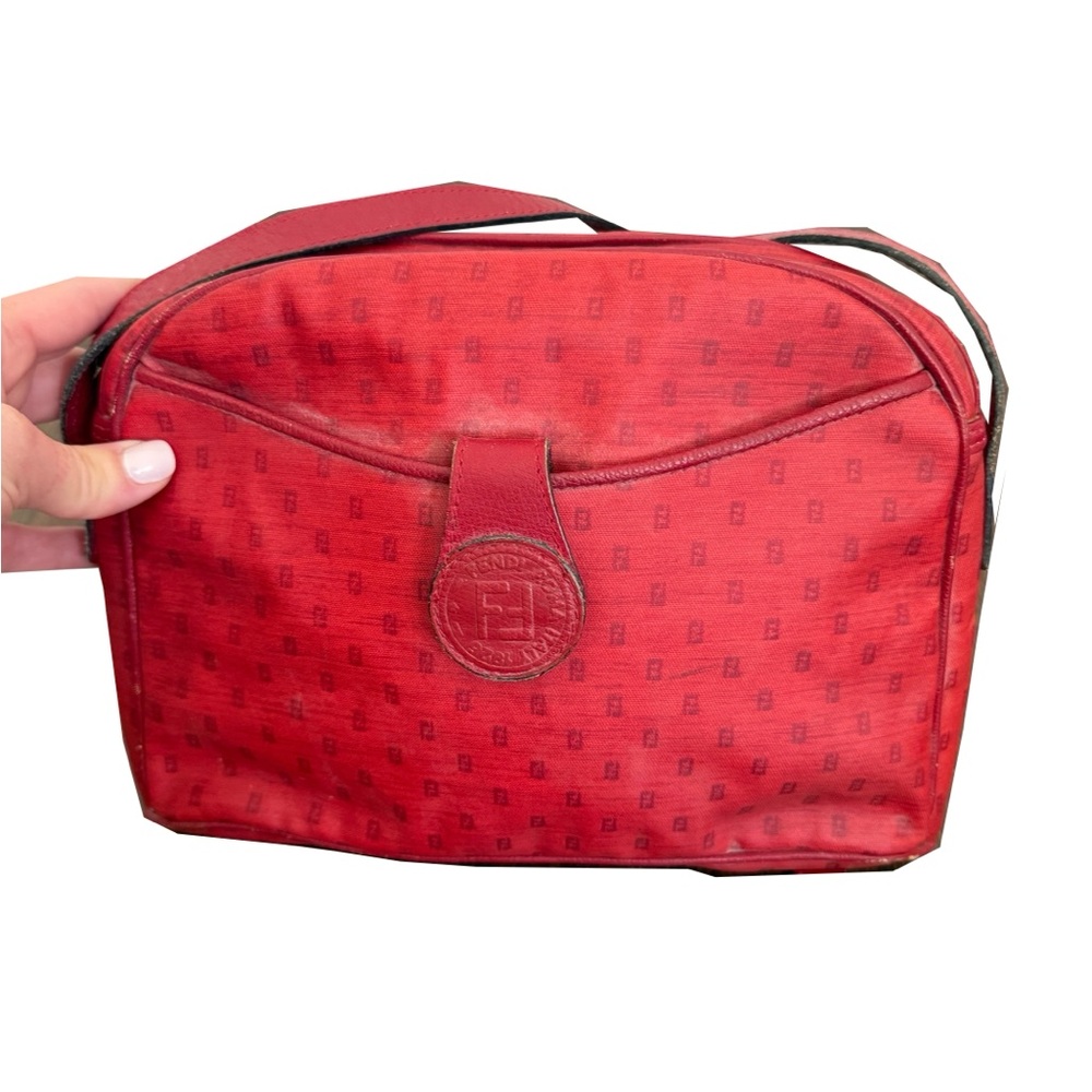 Fendi Red Crossbody Bag